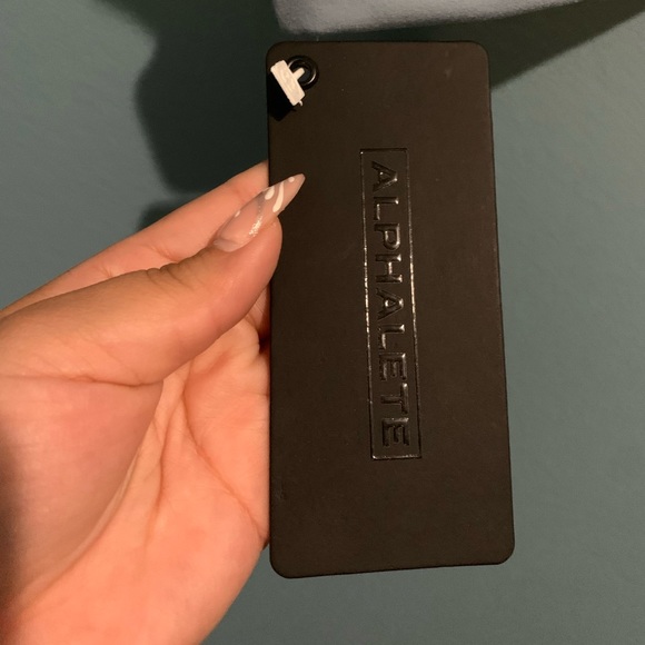 ALPHALETE NWT - BABY. BLUE SPORTS BRA - Picture 3 of 4